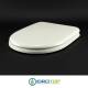 Copriwater per JACOB DELAFON ALTAIR BIANCO cerniera cromo normale o rallentata soft close