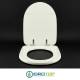 Copriwater per JACOB DELAFON ALTAIR BIANCO cerniera cromo normale o rallentata soft close