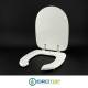 Copriwater DISABILI per VASO DISABILI SIMAS BIANCO cerniera cromo normale o rallentata soft close