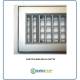 Bocchette Griglie 500X150mm in ALLUMINIO con Alette orientabili Singolarmente