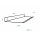 Deflettore Aria per Split Climatizzatore 900x310x55 Trasparente Nuovo Design
