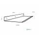 Deflettore Aria per Split Climatizzatore 1100x300x30 Trasparente Nuovo Design