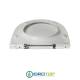 Copriwater per ESEDRA BULL SLIM come ORIGINALE TERMOINDURENTE BIANCO cerniera inox normale o rallentata soft close