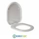 Copriwater per IDEAL STANDARD TONIC AVVOLGENTE come ORIGINALE TERMOINDURENTE BIANCO