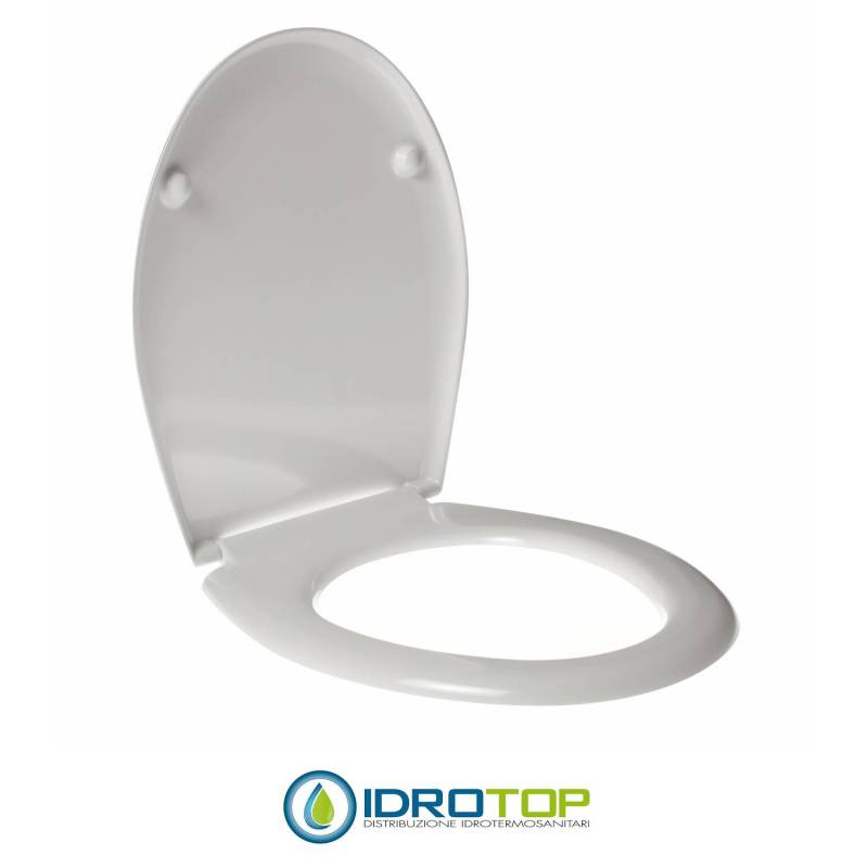 Copriwater per DOLOMITE PERLA CLASSIC SLIM come ORIGINALE TERMOINDURENTE BIANCO