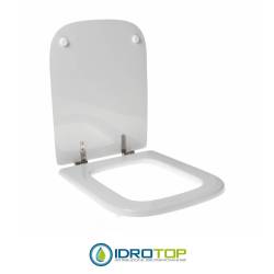 Copriwater per KERASAN BICCHI cerniera inox con chiusura normale o rallentata soft close