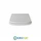 Copriwater per KERASAN BICCHI cerniera inox con chiusura normale o rallentata soft close
