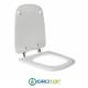 Copriwater per IDEAL STANDARD AERO cerniera inox con chiusura normale o rallentata soft close