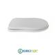 Copriwater per DOLOMITE ANTALIA cerniera inox con chiusura normale o rallentata soft close
