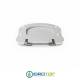 Copriwater per DOLOMITE ANTALIA cerniera inox con chiusura normale o rallentata soft close