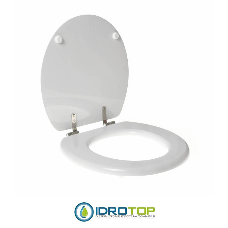 Copriwater per DOLOMITE ASILO cerniera inox con chiusura normale o rallentata soft close