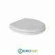 Copriwater per DOLOMITE ASILO cerniera inox con chiusura normale o rallentata soft close
