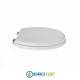 Copriwater per DOLOMITE ASILO cerniera inox con chiusura normale o rallentata soft close