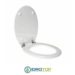 Copriwater per IDEAL STANDARD BAMBI cerniera inox con chiusura normale o rallentata soft close