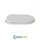 Copriwater per DELTA TAORMINA cerniera inox con chiusura normale o rallentata soft close