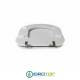 Copriwater per DELTA TAORMINA cerniera inox con chiusura normale o rallentata soft close