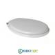 Copriwater per POZZI GINORI IPSILON cerniera inox con chiusura normale o rallentata soft close