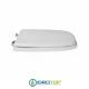 Copriwater per KERASAN BRIO cerniera inox con chiusura normale o rallentata soft close