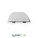 Copriwater per KERASAN BRIO cerniera inox con chiusura normale o rallentata soft close