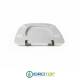 Copriwater per KERASAN BRIO cerniera inox con chiusura normale o rallentata soft close