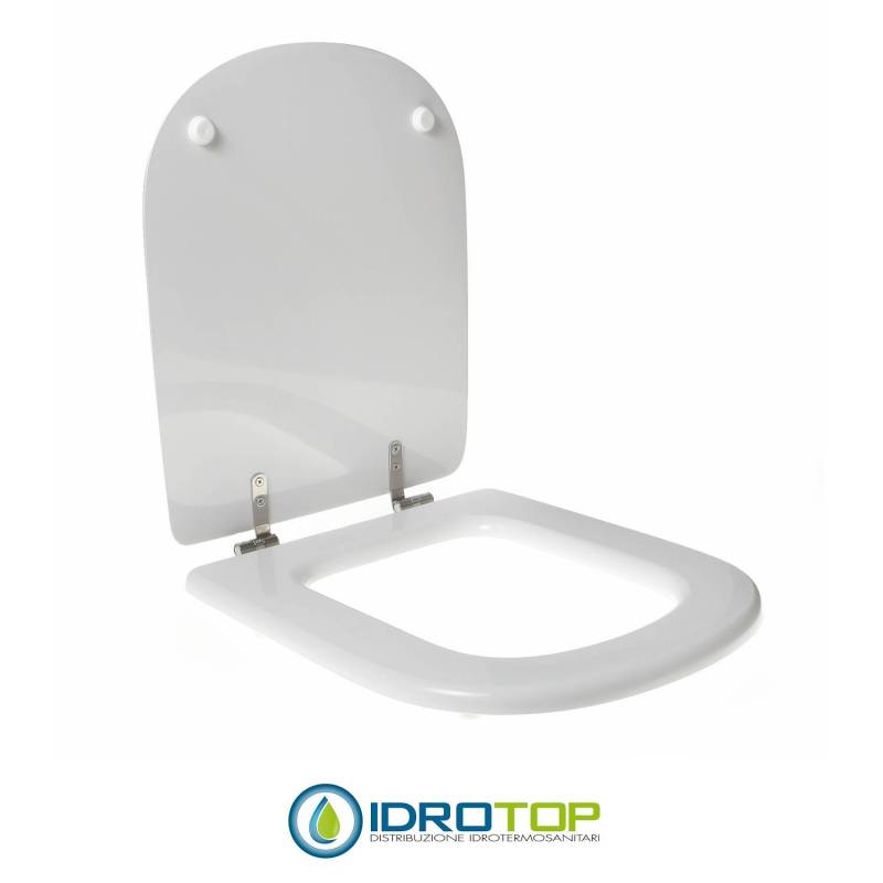 Copriwater per CATALANO VISA cerniera inox con chiusura normale o rallentata soft close