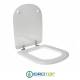 Copriwater per IDEAL STANDARD TEMPO cerniera inox con chiusura normale o rallentata soft close