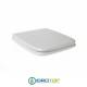 Copriwater per GALASSIA MIDAS 52 cerniera inox con chiusura normale o rallentata soft close