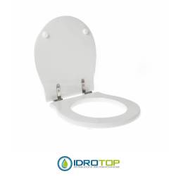 Copriwater per PONTEGIULIO CUCCIOLO cerniera inox con chiusura normale o rallentata soft close