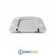 Copriwater per OLYMPIA TUTTO EVO cerniera inox con chiusura normale o rallentata soft close