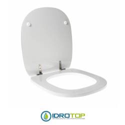 Copriwater per POZZI GINORI CINQUECENTO cerniera inox con chiusura normale o rallentata soft close
