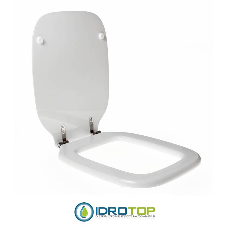 Copriwater per FLAMINIA SPRINT cerniera inox con chiusura normale o rallentata soft close