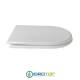 Copriwater per AXA SCILLA cerniera inox con chiusura normale o rallentata soft close