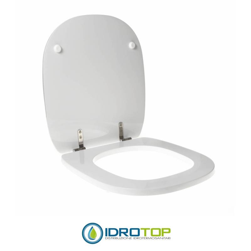 Copriwater per LAUFEN AROLLA cerniera inox con chiusura normale o rallentata soft close