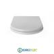 Copriwater per TENAX GABBIANO cerniera inox con chiusura normale o rallentata soft close