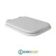 Copriwater per AZZURRA ADONE cerniera inox con chiusura normale o rallentata soft close