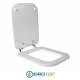 Copriwater per IDEAL STANDARD TONIC II cerniera inox con chiusura normale o rallentata soft close