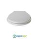 Copriwater per POZZI GINORI CONCHIGLIA cerniera inox con chiusura normale o rallentata soft close
