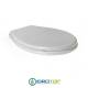 Copriwater per POZZI GINORI CONCHIGLIA cerniera inox con chiusura normale o rallentata soft close