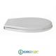 Copriwater per POZZI GINORI CONCHIGLIA cerniera inox con chiusura normale o rallentata soft close