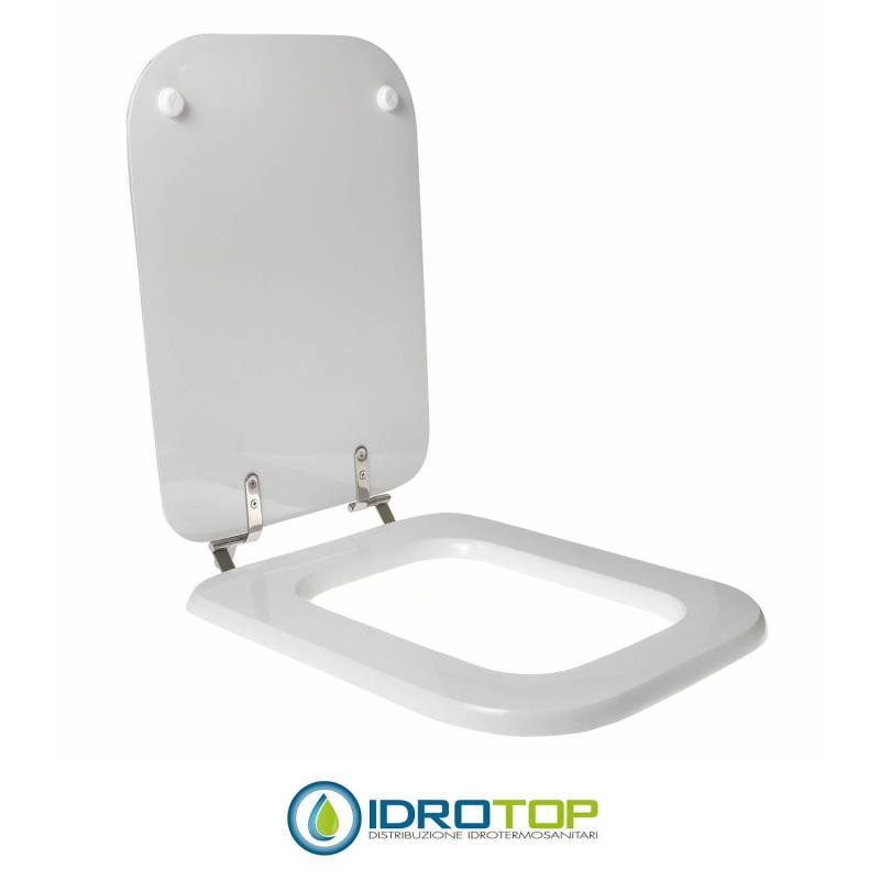 Copriwater per G.S.I. MASTER cerniera inox con chiusura normale o rallentata soft close