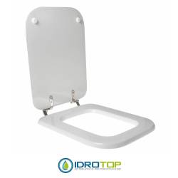 Copriwater per RAK METROPOLITAN cerniera inox con chiusura normale o rallentata soft close
