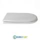 Copriwater per GALASSIA ASTER cerniera inox con chiusura normale o rallentata soft close