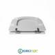 Copriwater per GALASSIA GENESI cerniera inox con chiusura normale o rallentata soft close