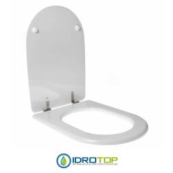 Copriwater per SIMAS SELENIA cerniera inox con chiusura normale o rallentata soft close