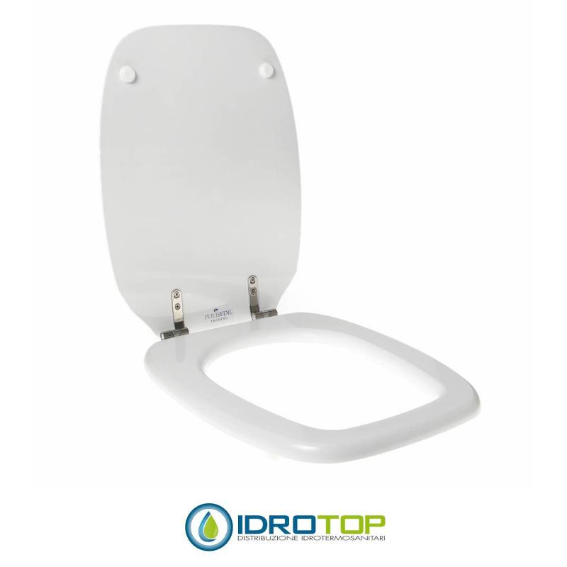 Copriwater per CATALANO FIESTA cerniera inox con chiusura normale o rallentata soft close