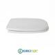 Copriwater per FALERII DUETTO QUADRO cerniera inox con chiusura normale o rallentata soft close