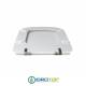 Copriwater per ASTRA PIU\' cerniera inox con chiusura normale o rallentata soft close