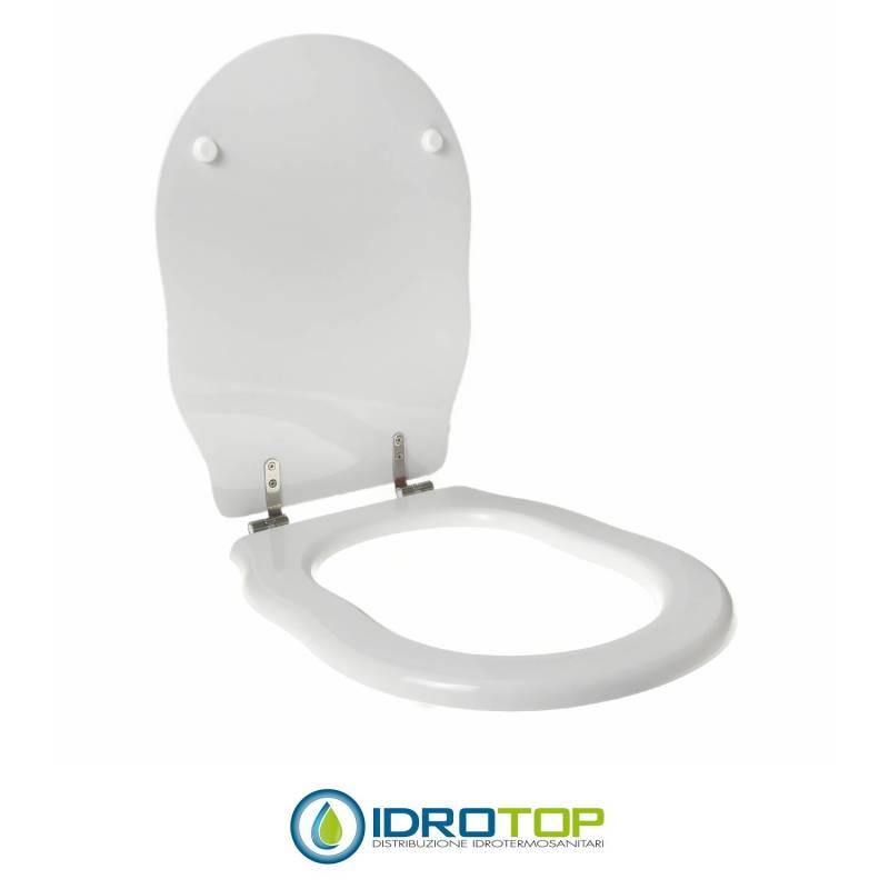 Copriwater per CIELO WINDSOR cerniera inox con chiusura normale o rallentata soft close