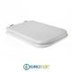 Copriwater per DOLOMITE EPOCA cerniera inox con chiusura normale o rallentata soft close