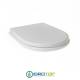 Copriwater per G.S.I. GINEVRA cerniera inox con chiusura normale o rallentata soft close
